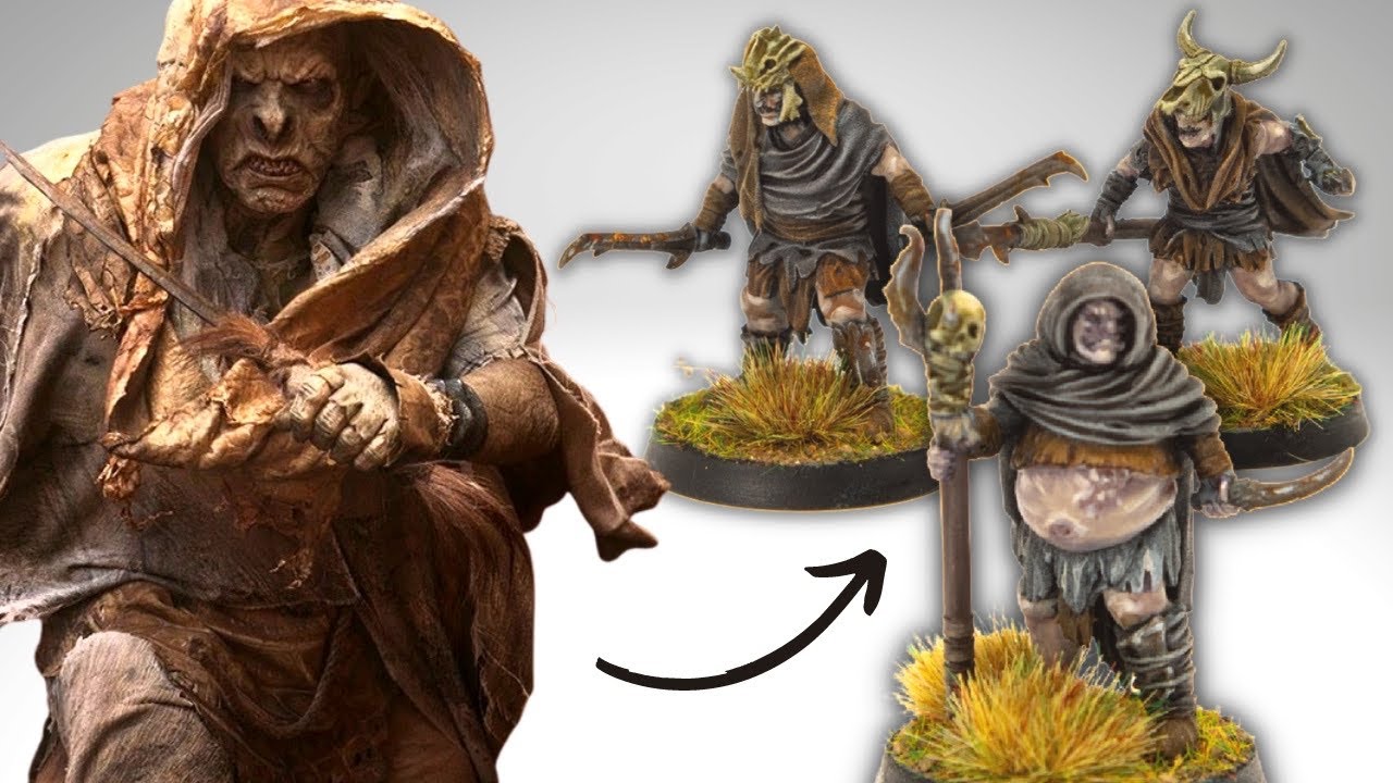 The Rings of Power Orcs FINALLY have Warhammer miniatures!