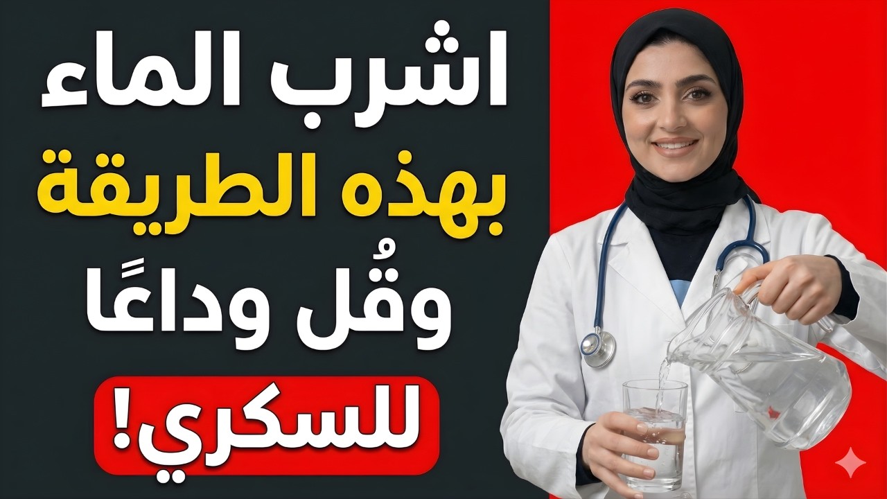 كيف يجب على كبار السن شرب الماء لخفض سكر الدم والوقاية من مرض السكري | د. سمر رامي