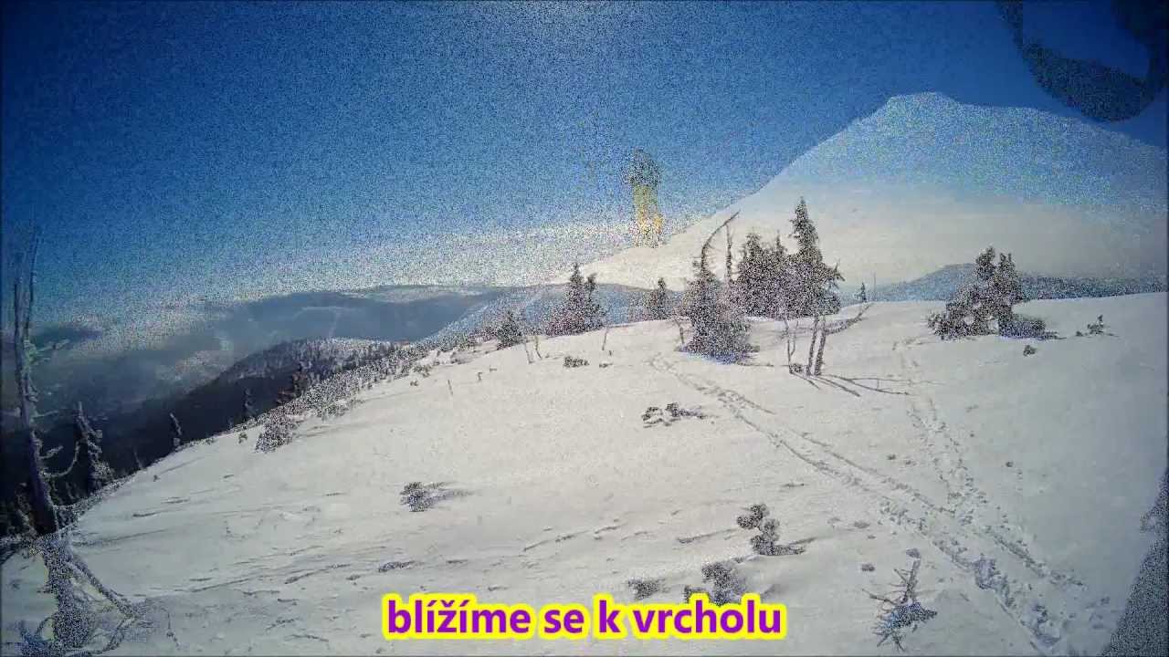 Florida v Labáku -freeride skiing Krkonoše 2013, Vrbatův žleb, Labský důl
