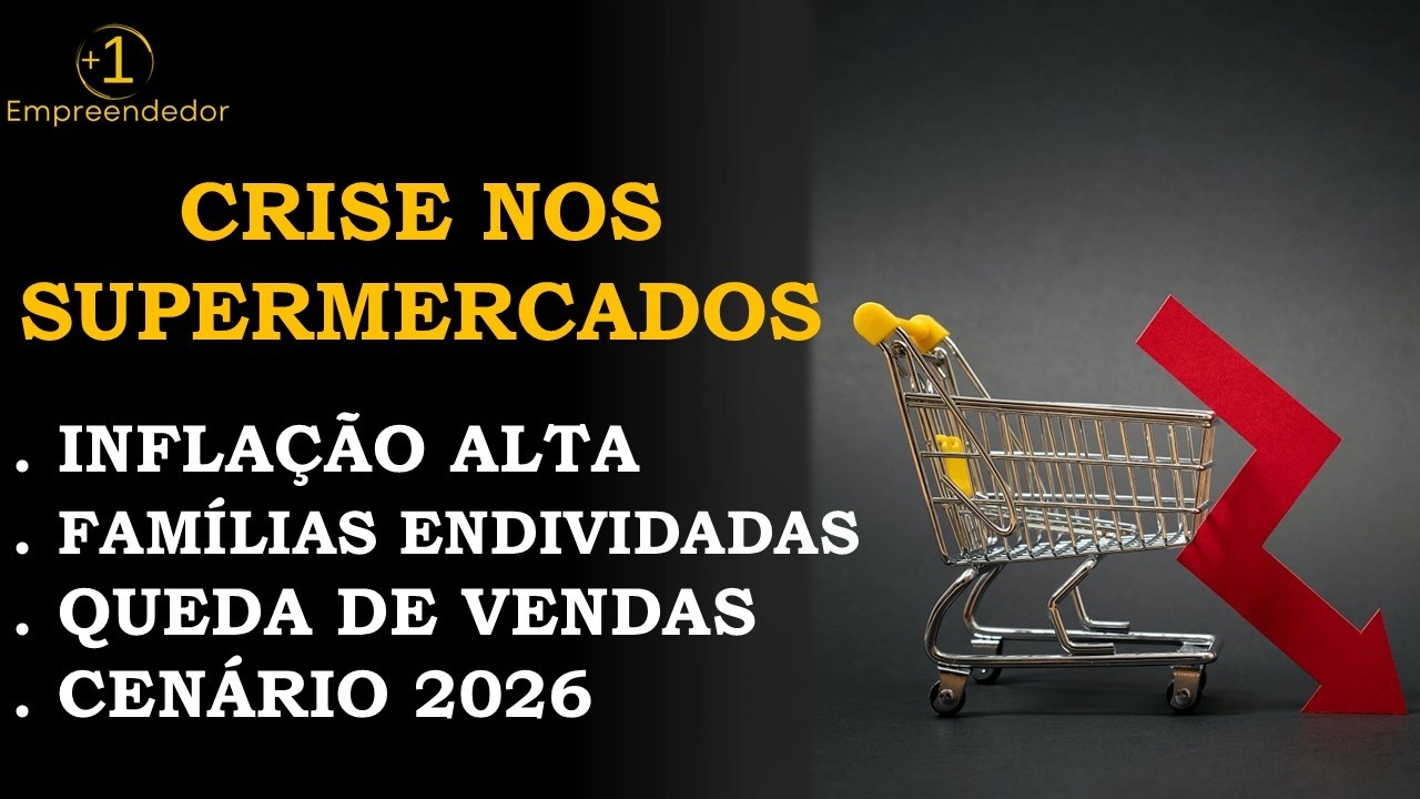 Porque a retração dos supermercados preocupa o país!