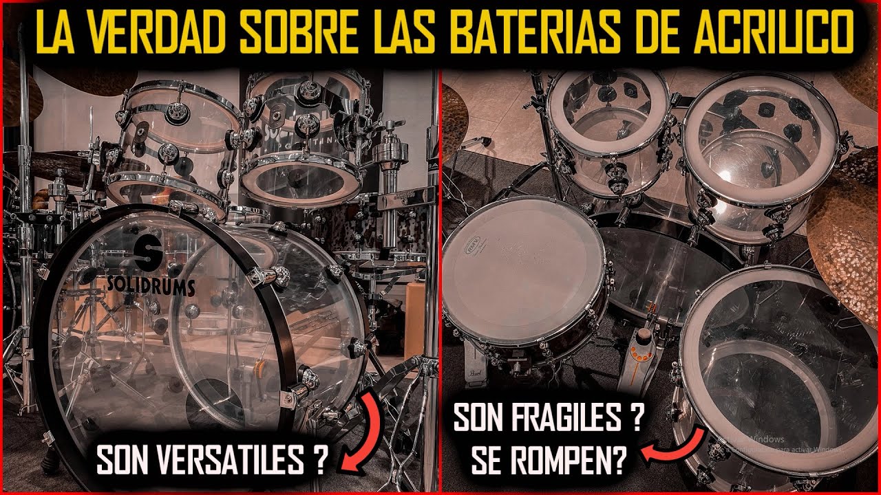 Fabricante De Baterias Nos Cuenta Todo Sobre Los Kits De Acrilico (Charla Con Walter De Solidrums) 🥁