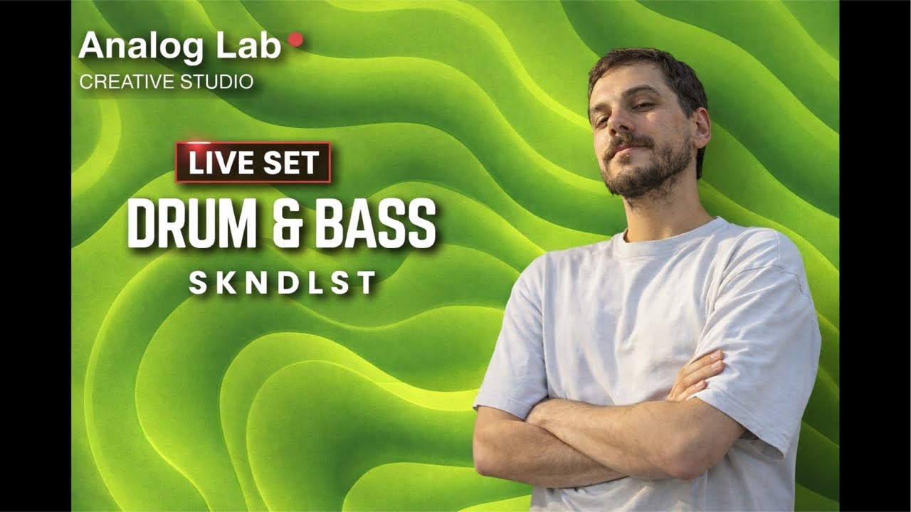 🔴 SKNDLST — Drum & Bass LIVE | High-Speed Energy. No Brakes.