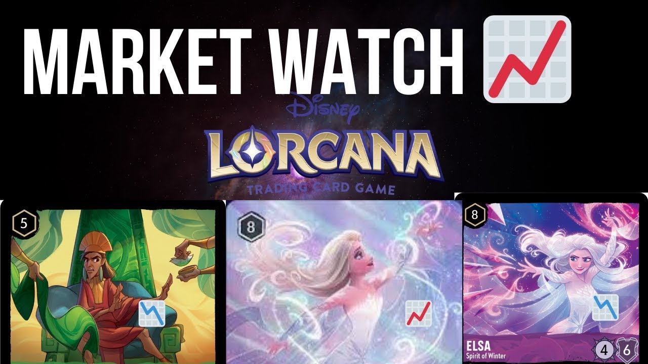 DISNEY LORCANA MARKET WATCH AGLI SGOCCIOLI DELLA NUOVA ESPANSIONE