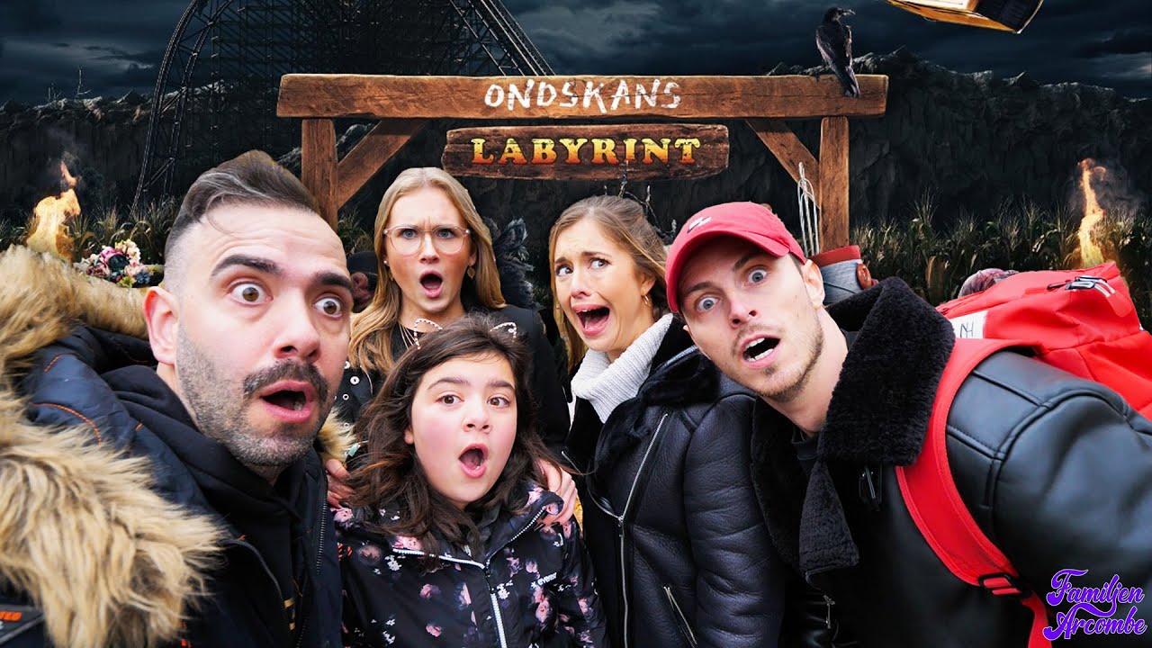 ONDSKANS LABYRINT & HÄMNDEN på HALLOWEEN KOLMÅRDEN | VLOGG