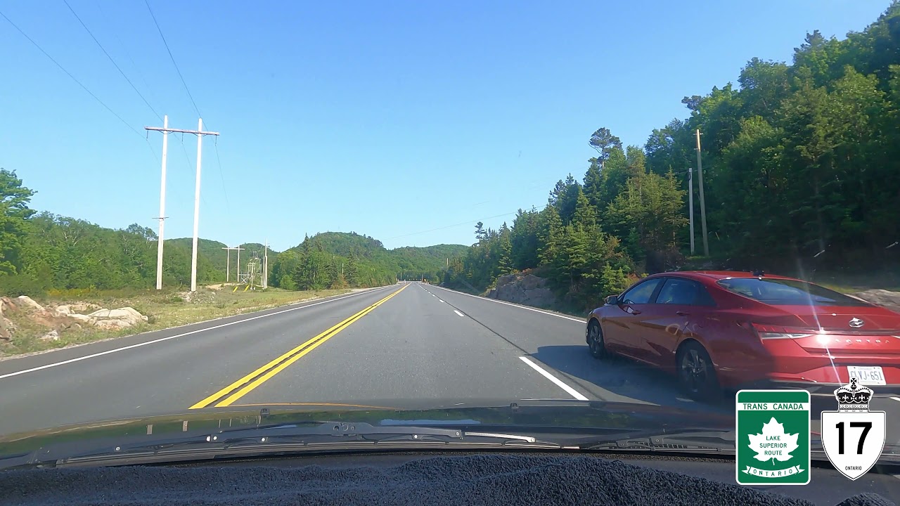 Ontario Highway 17 through the Superior Highlands Highlights -  Sault Ste. Marie to Wawa 4K