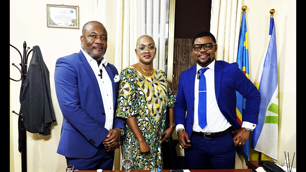 LA DELEGATION  UJLK  D'ANGLETERRE A KINSHASA