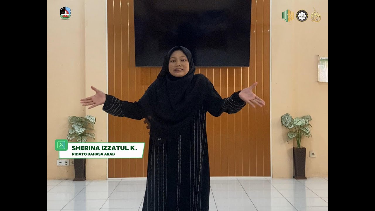 SHERINA IZZATUL KAMILA | PIDATO BAHASA ARAB MA NURUL JADID