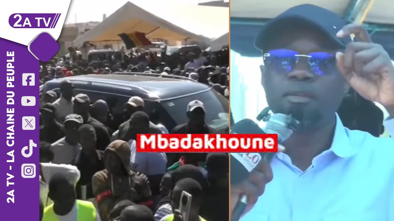 SONKO à Mbadakhoune, l'explosion de la joie des…
