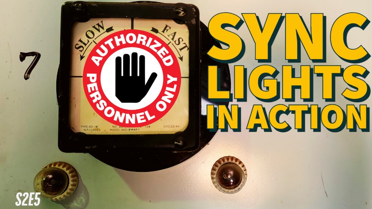 The Blinking Lights That Control A Power Plant - Startup and Sync of two giant turbine generators.