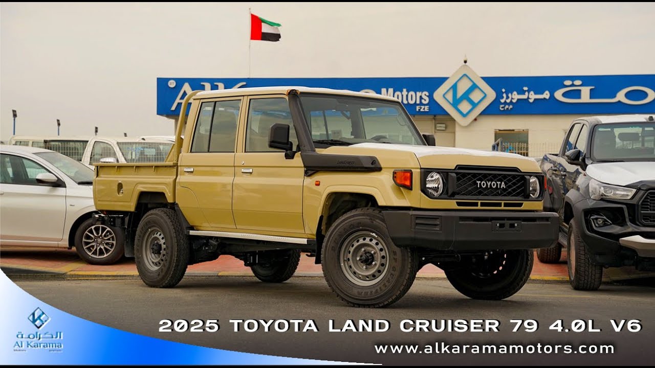 NEW 2025 LC79 Double Cab 4.0L V6 Automatic, 40th Anniversary Specs 