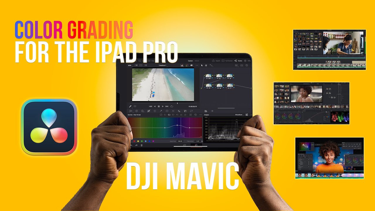 Transform Raw Drone Footage Into Cinema with DaVinci Resolve on iPad