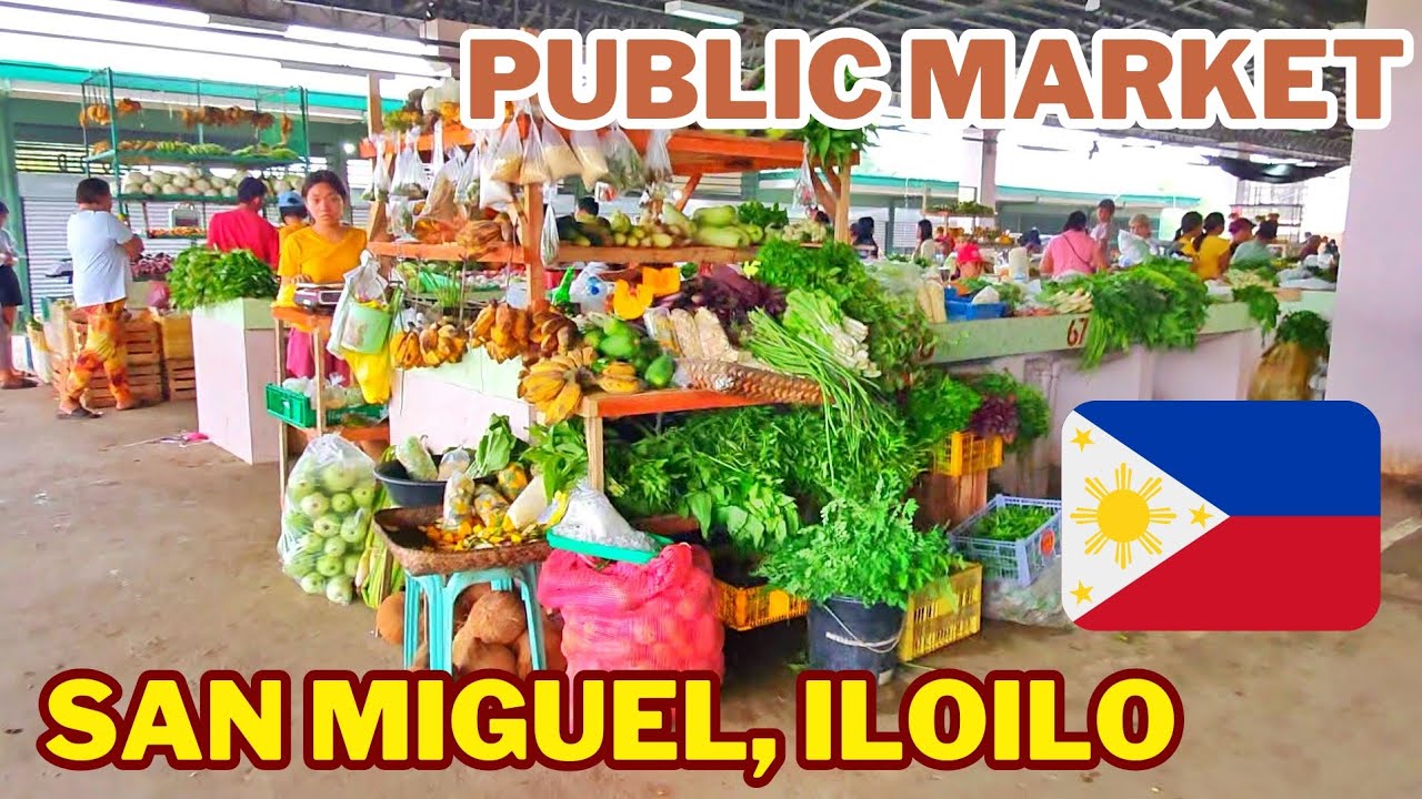 WET MARKET IN SAN MIGUEL, ILOILO | WALKING TOUR PHILIPPINES