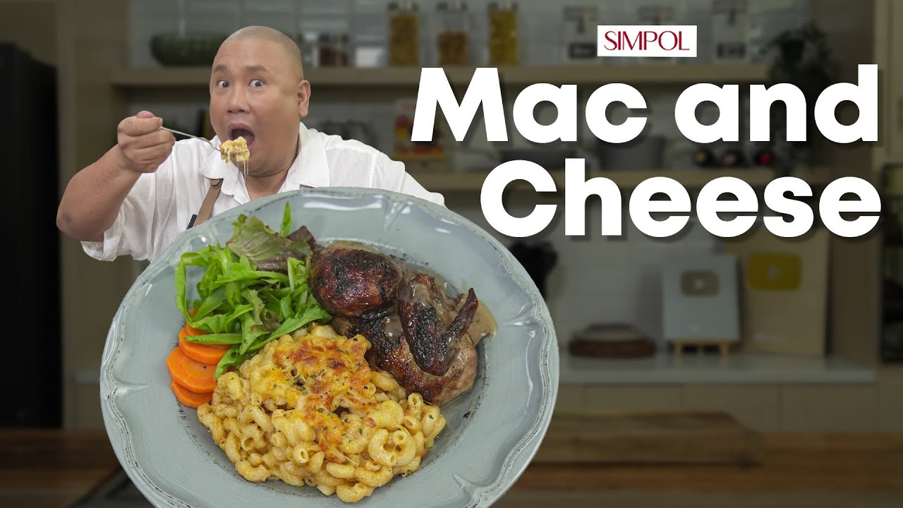 Easy Mac and Cheese Recipe using Barilla! | Chef Tatung