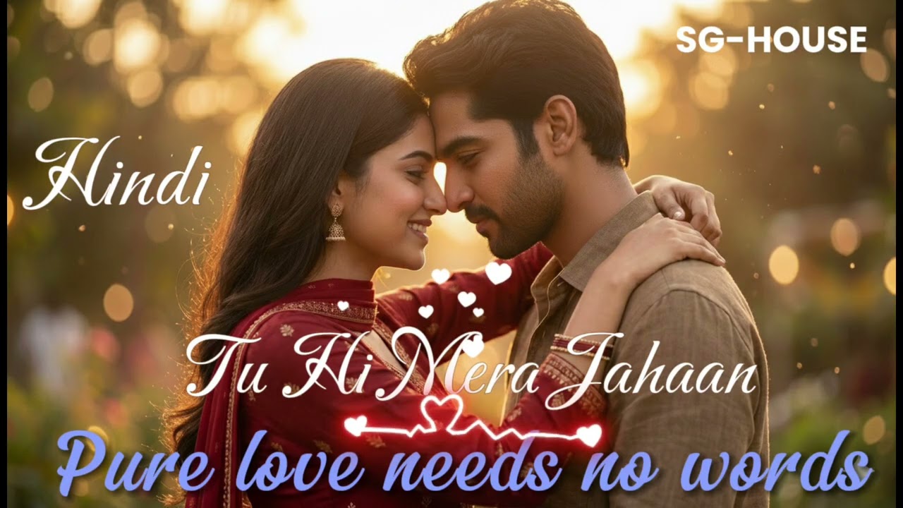 Tu hi mera Jahaan ❤️ | Pure Love Bollywood Song | Emotional Romantic Music | SG HOUSE #viral #song 