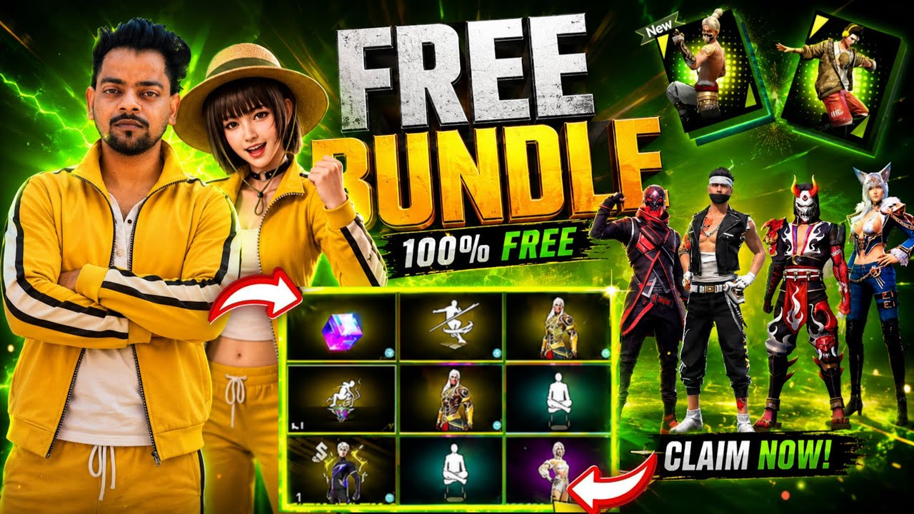 How To Get Free Emote + Free Bundle  + Free Fire Rewards 🎁🔥 | Ff Upcoming Events🎁🔥