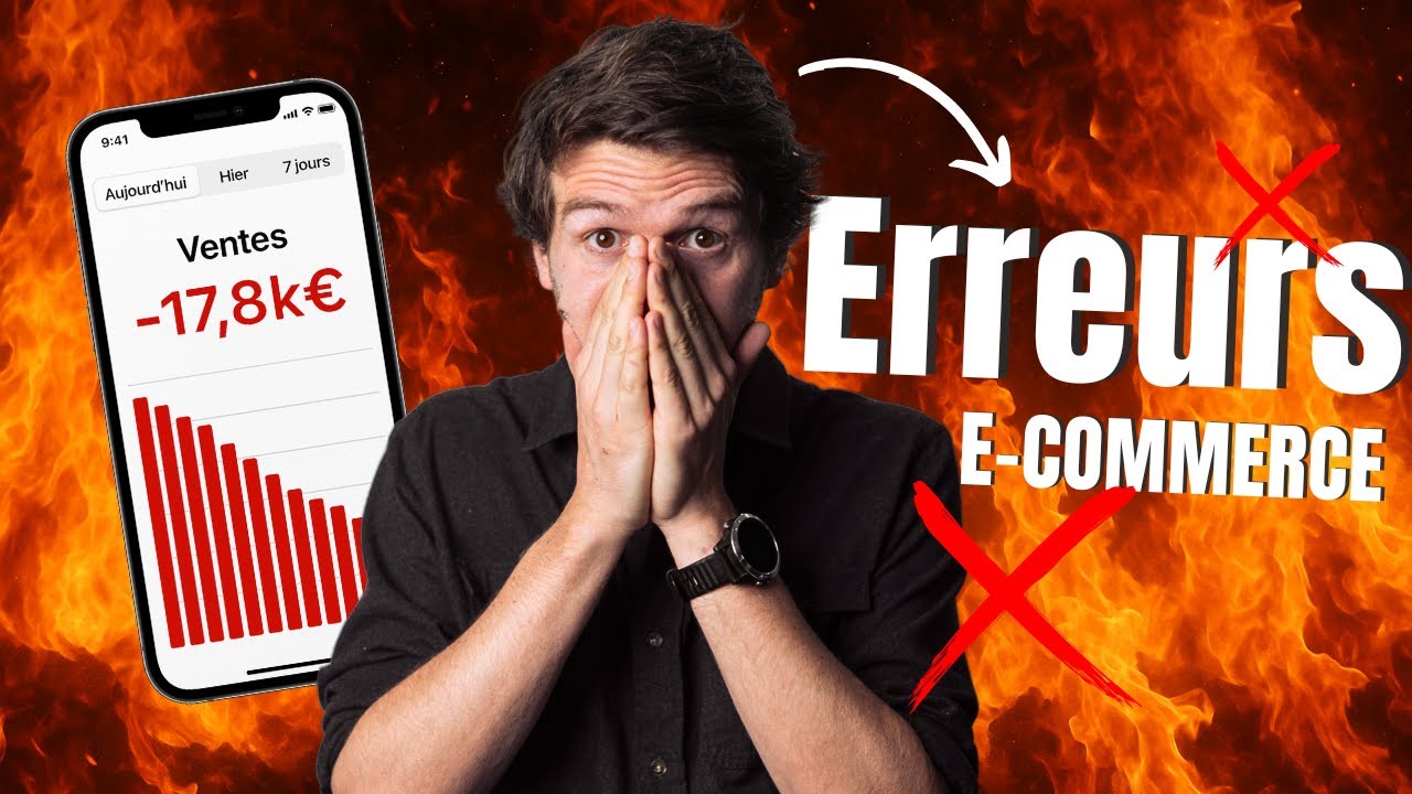 E-commerce : Ces 10 Erreurs Vous Coûtent des Milliers d’Euros ! (Voici Comment les Éviter)