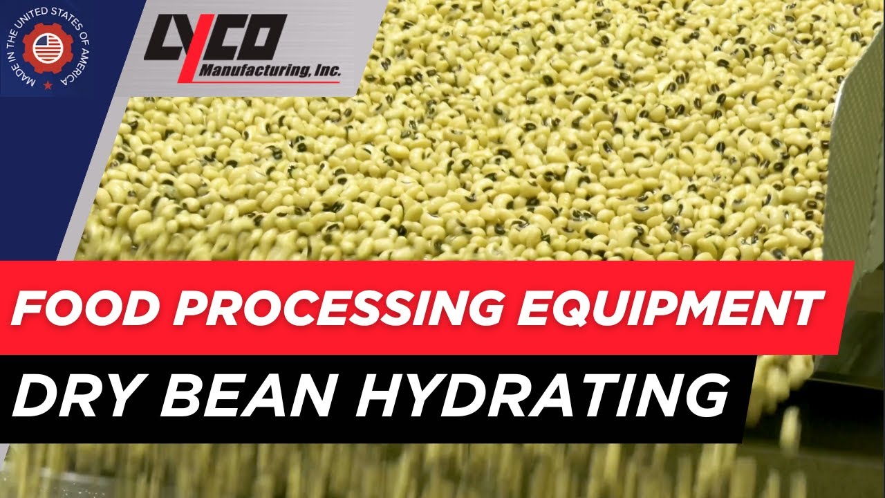 Continuous Dry Bean Hydrating | Industrial Food Processing | Lyco Manufacturing