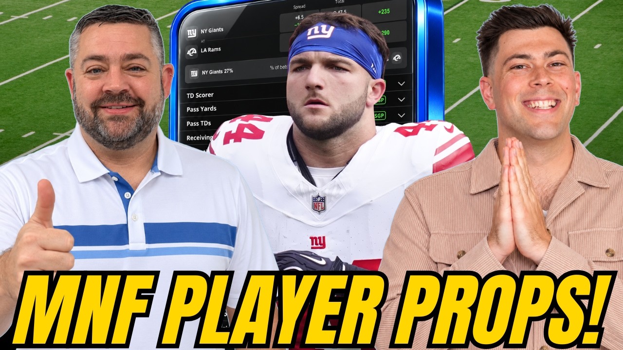 Giants vs Rams Player Props + Same Game Parlay | Props & Parlays