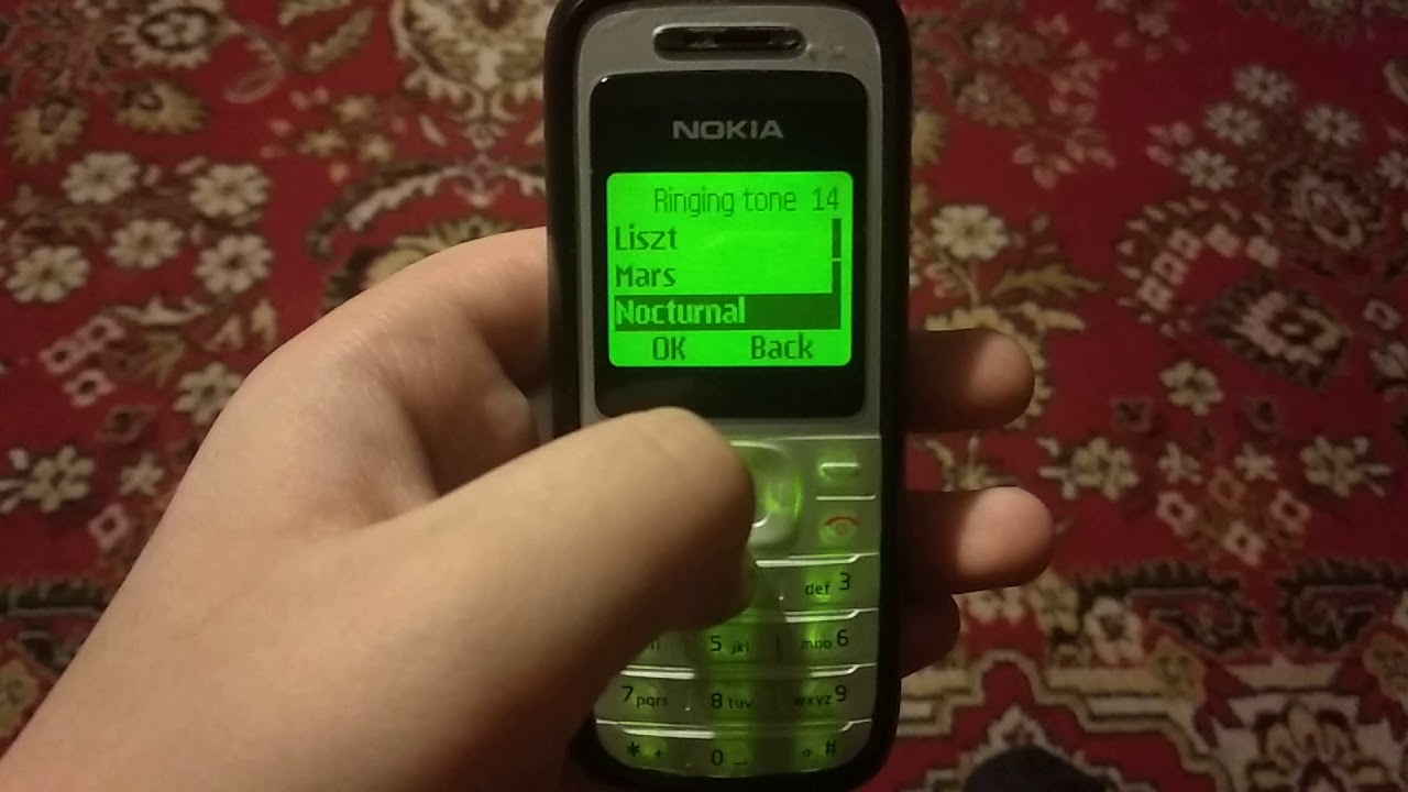 Nokia 1200 ringtones