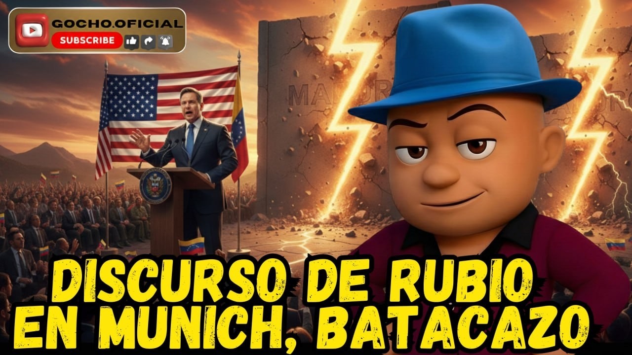 DISCURSO DE RUBIO EN M&Uacute;NICH, BATACAZO | 16FEB2026 | [GOCHO.OFICIAL] #noticias #venezuela #trump