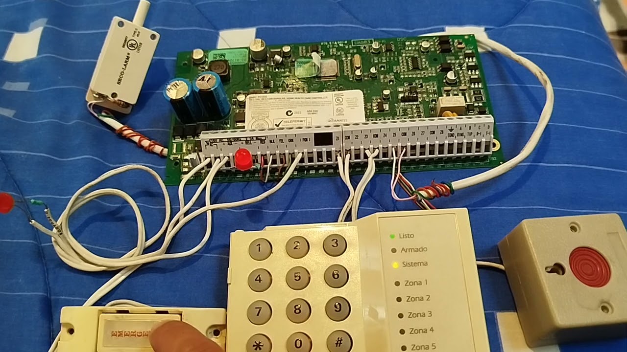 Botones de p&aacute;nico - Programaci&oacute;n -PC1832