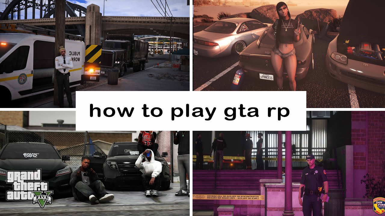 How To Play GTA 5 RP | Beginners FiveM Tutorial ♡