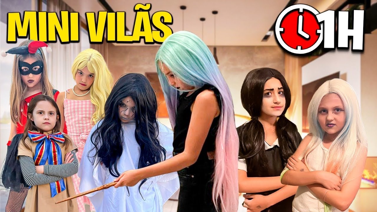 VÁRIOS VÍDEOS DE TODAS AS MINI VILÃS ABANDONADAS PELOS SUPER VILÕES ★