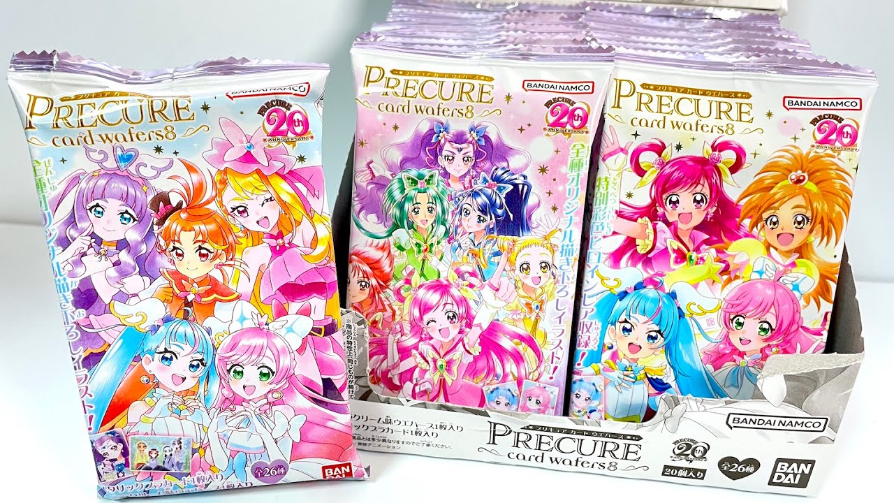 プリキュアカードウエハース８『1BOX 開封』ひろがるスカイ!プリキュア カード Hirogaru sky!Precure Card Wafers8 食玩 JapaneseCandyToys
