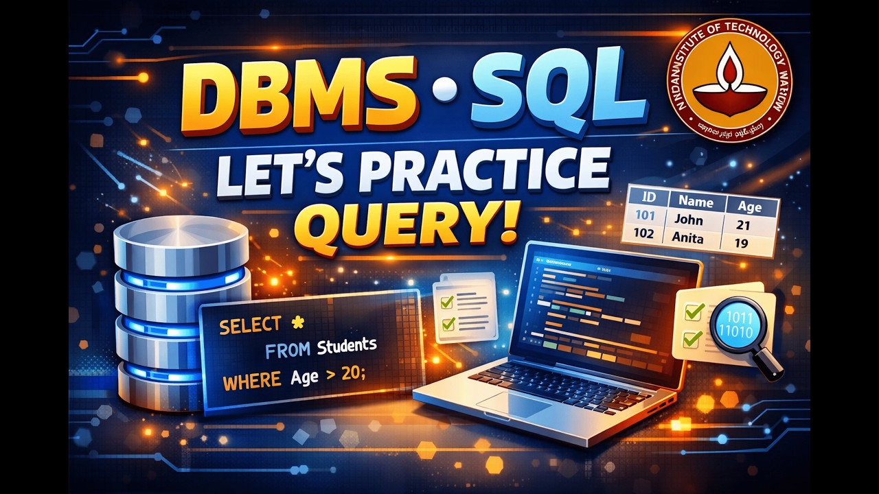DBMS-SQL [Lets Practice Query] IITMadras