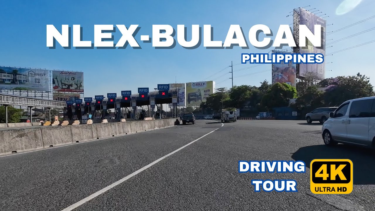 10 MINUTES SUNDAY MORNING DRIVE || CLOVERLEAF TO MARILAO || NLEX-BULACAN || PHILIPPINES (4K).