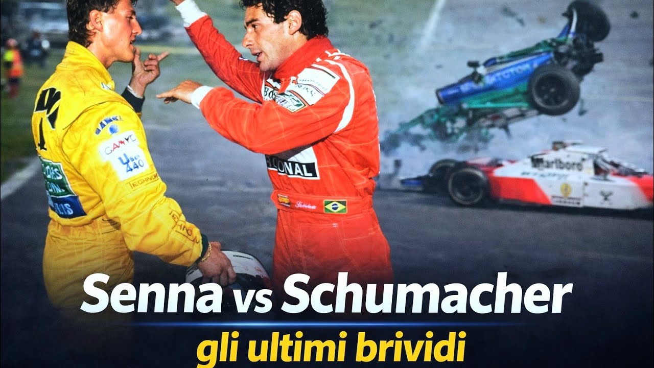 GP Brasile 1994 Interlagos Mediaset Ayrton Senna Michael Schumacher Jean Alesi Ferrari Damon Hill