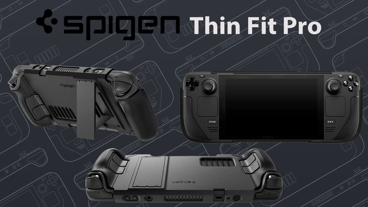 Spigen Thin Fit Pro Case for Steam Deck [Unboxing]