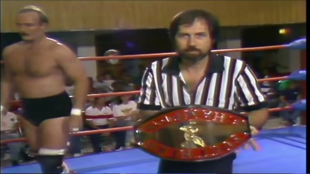 Southern Heavyweight Champion Gator Gilmore vs Nasty Ned Brady, with Jumbo Baretta and Full Force