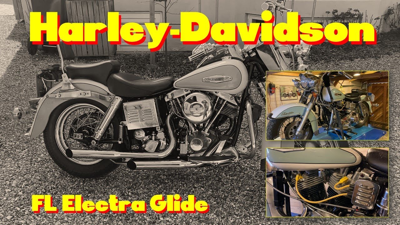 Harley-Davidson 1969 FL Shovelhead Electra Glide w. 1970 engine