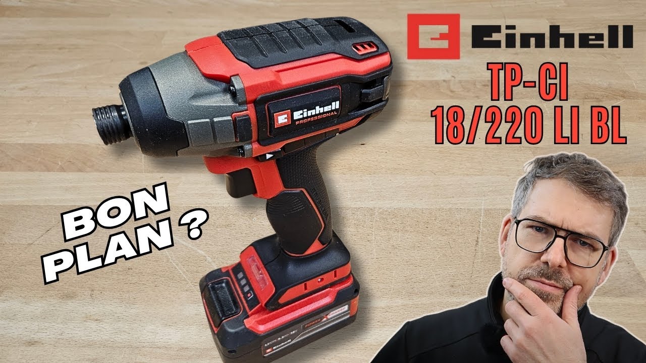 Visseuse à choc Einhell Professional TP CI 18/220 Li BL : TEST / AVIS