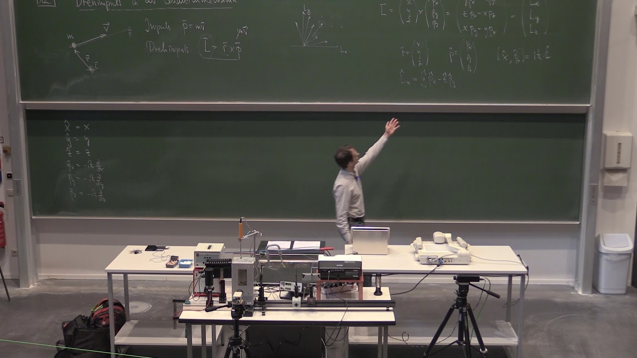Pk6 QM SS18 VL23 Drehimpuls in der Quantenmechanik I