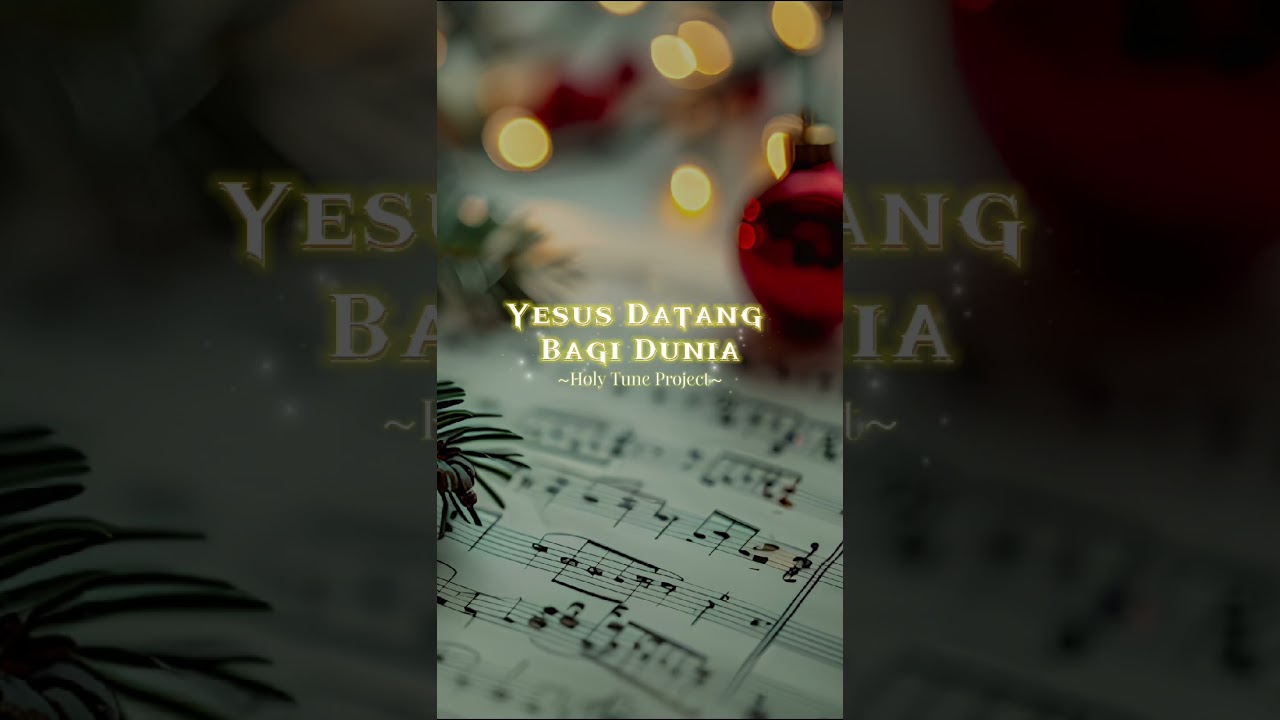 Full Song 👆 YESUS DATANG BAGI DUNIA | REMIX VERSION | HOLY TUNE PROJECT