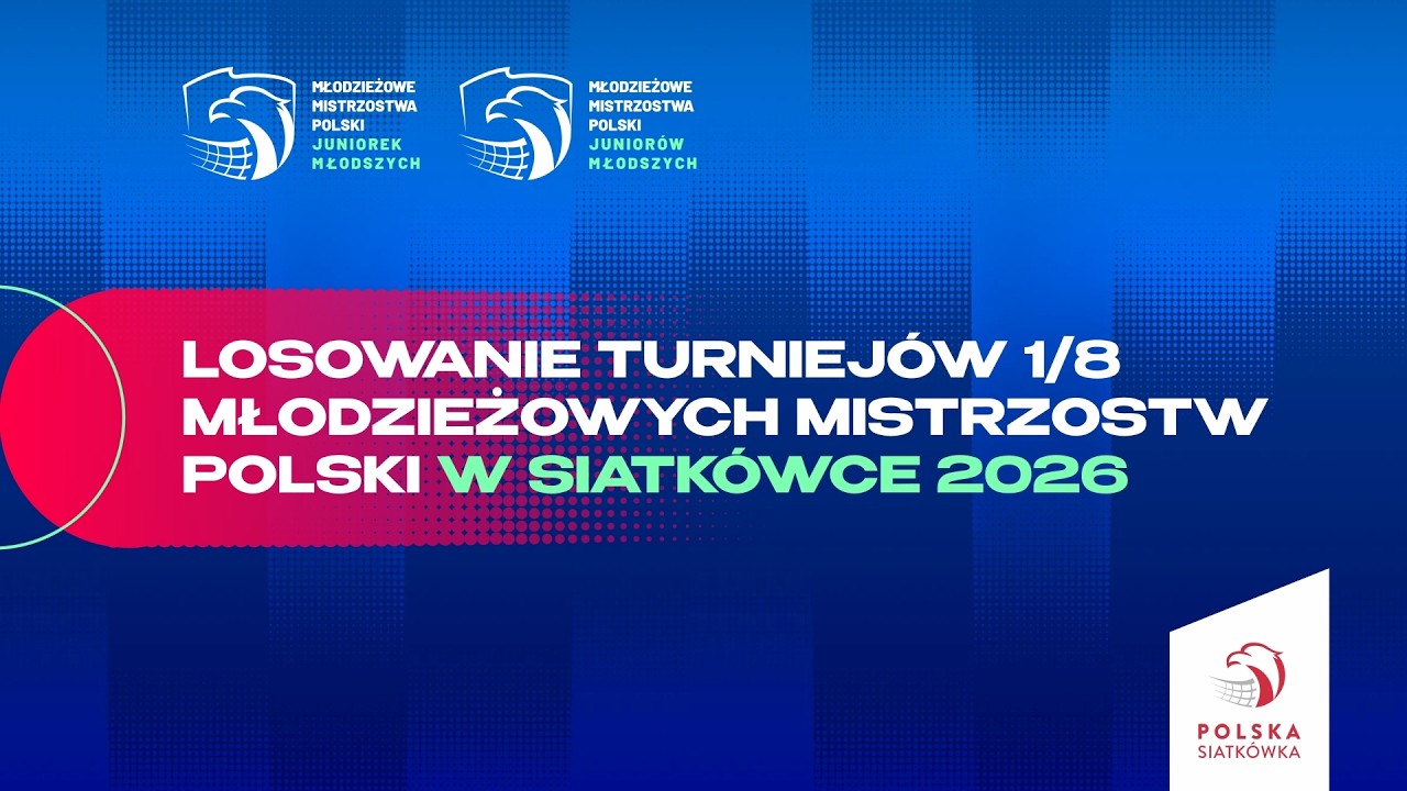 Losowanie 1/8 Finału MP Juniorek Młodszych i Junior&oacute;w Młodszych 2026