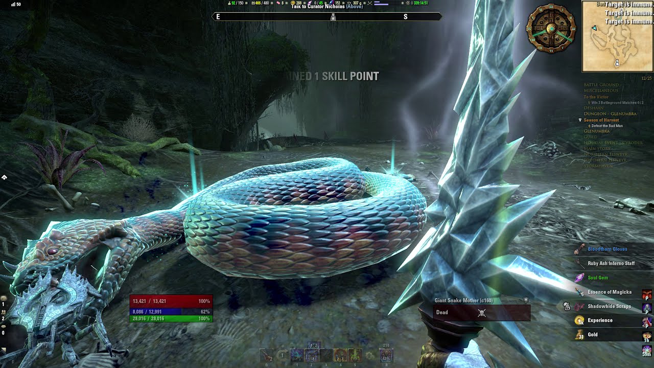 #ESOSeries // Glenumbra Public Dungeon - Bad Man's Hollow