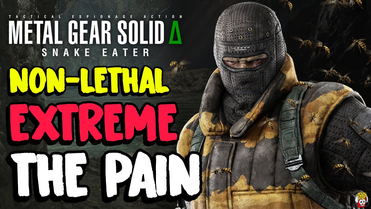 Как быстро победить боль на Extreme | Metal Gear Solid Delta (нелетальный)