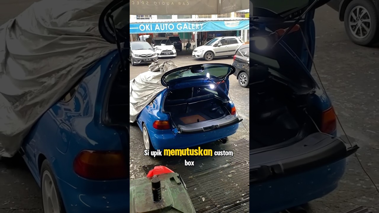HONDA CIVIC : Berani modifikasi civic estilo audio SQ (cibubur area) #estilo #civic