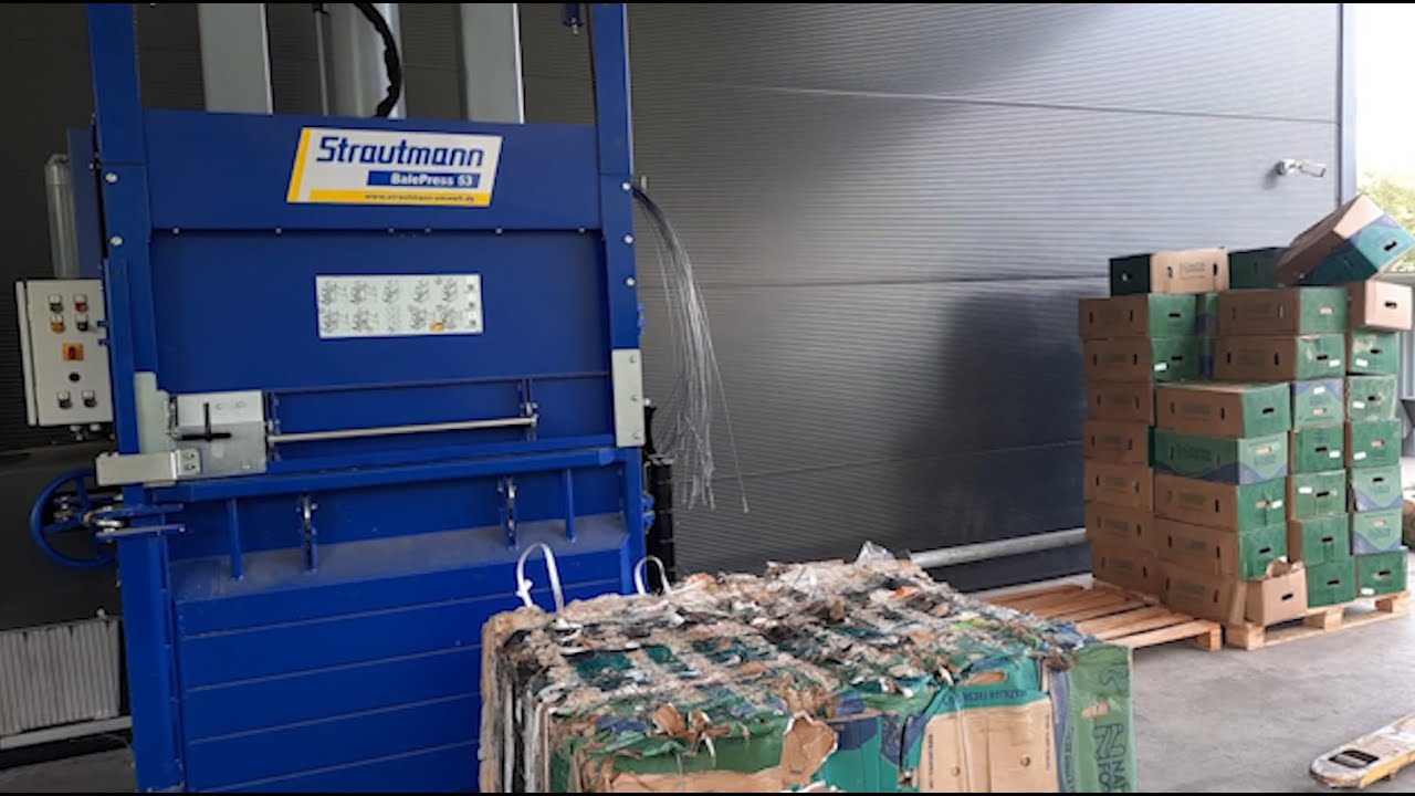Strautmann BalePress 53 bálázógép bemutató videó - Malagrow Waste