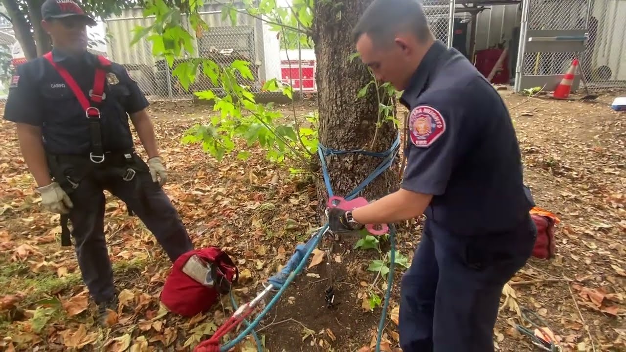2 Line Low Angle Rope Rescue system PART 1: MAINLINE
