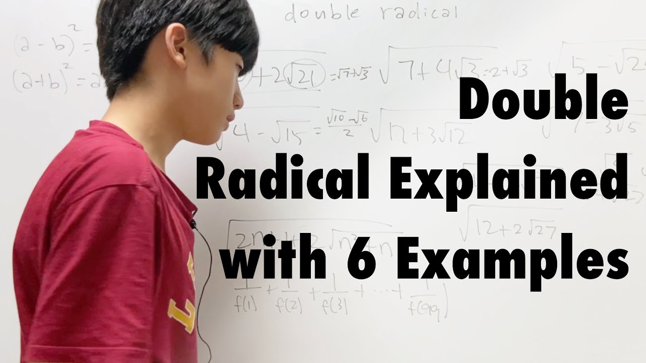 Double Radical Explained with 6 Examples