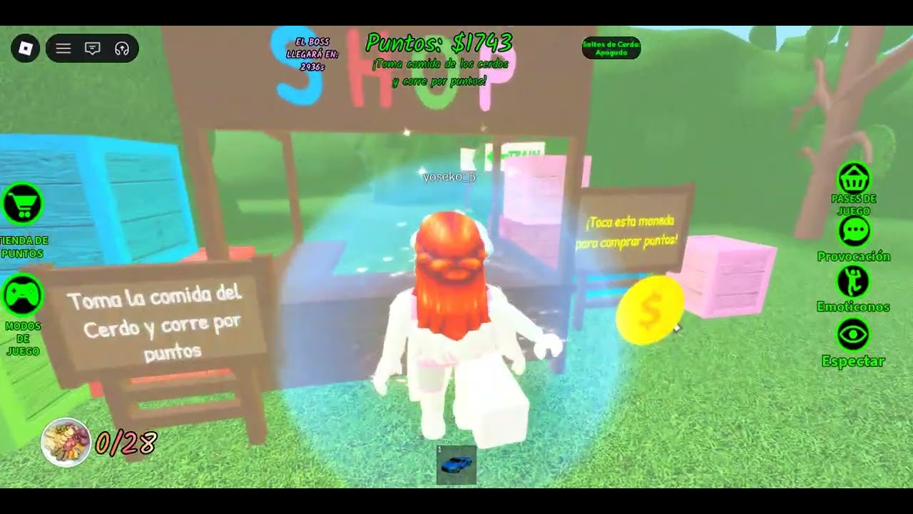 Jugando cerdos hambrientos o🐽-- 🍽️