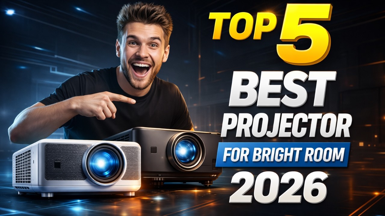 Best Projector for Bright Room – Must Watch Before You Buy One!