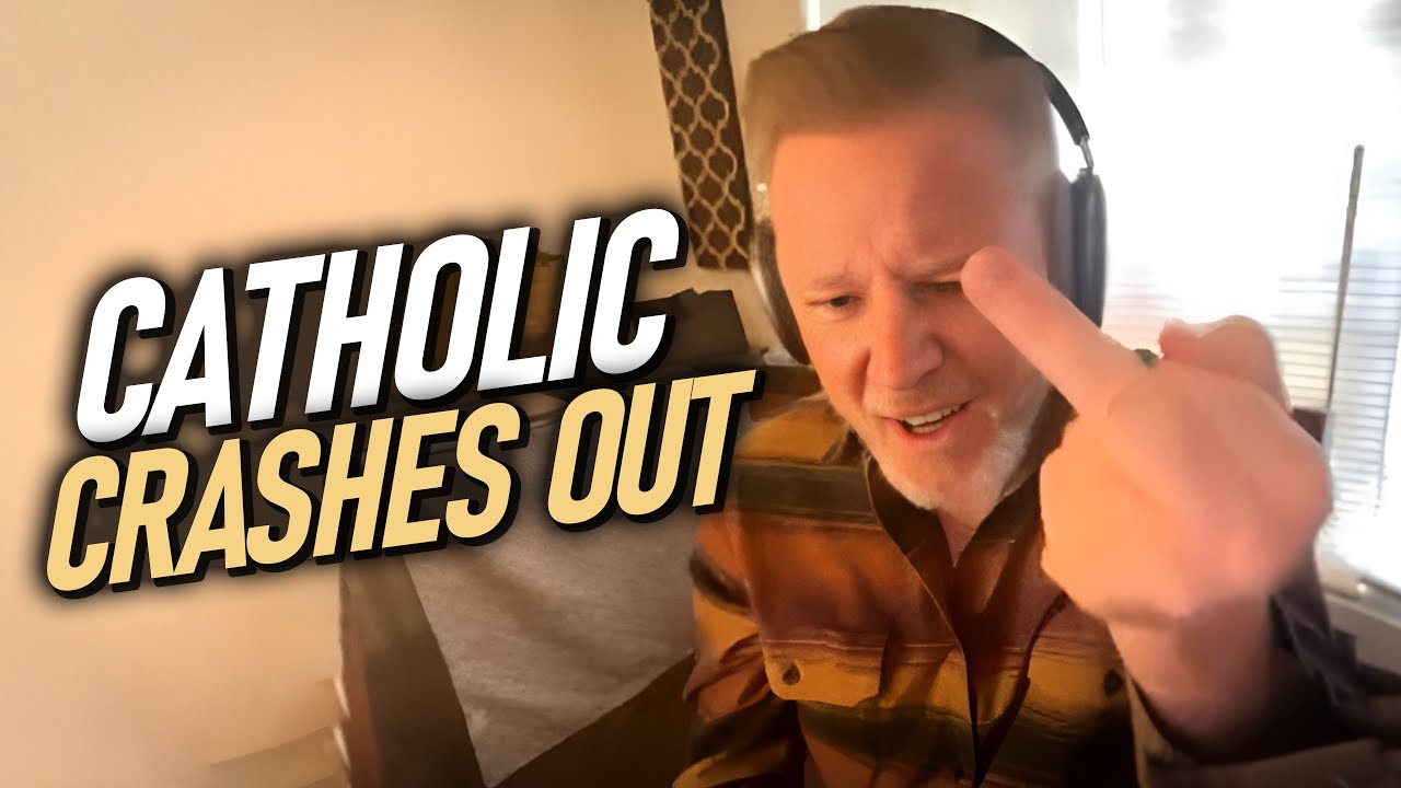 Catholic Crashes Out on Live Stream!!! 😲 @JPuncut @CleavetoAntiquity
