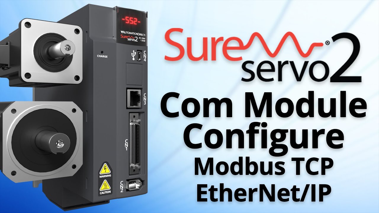 SureServo2 Communications Card Configuration from AutomationDirect