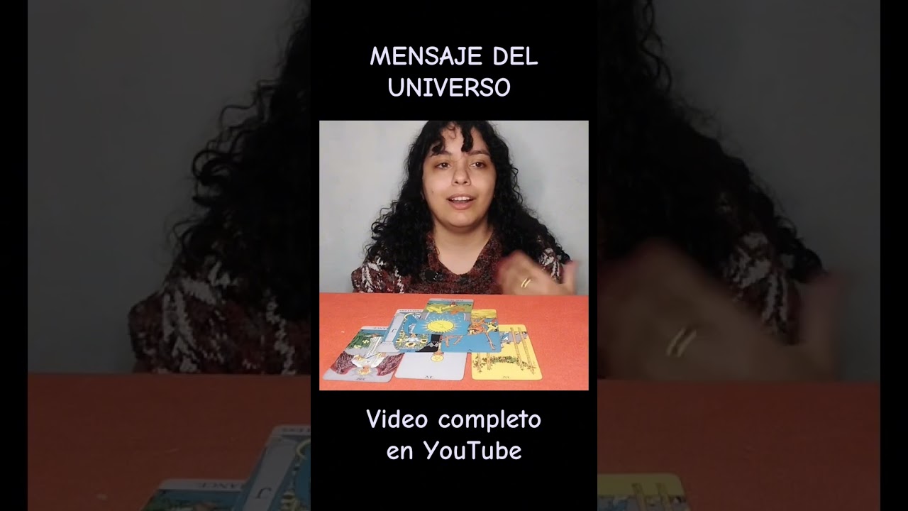 &iexcl;MENSAJE DEL UNIVERSO! #tarot #elmejortarot #agradecimiento #amor #lecturadetarot