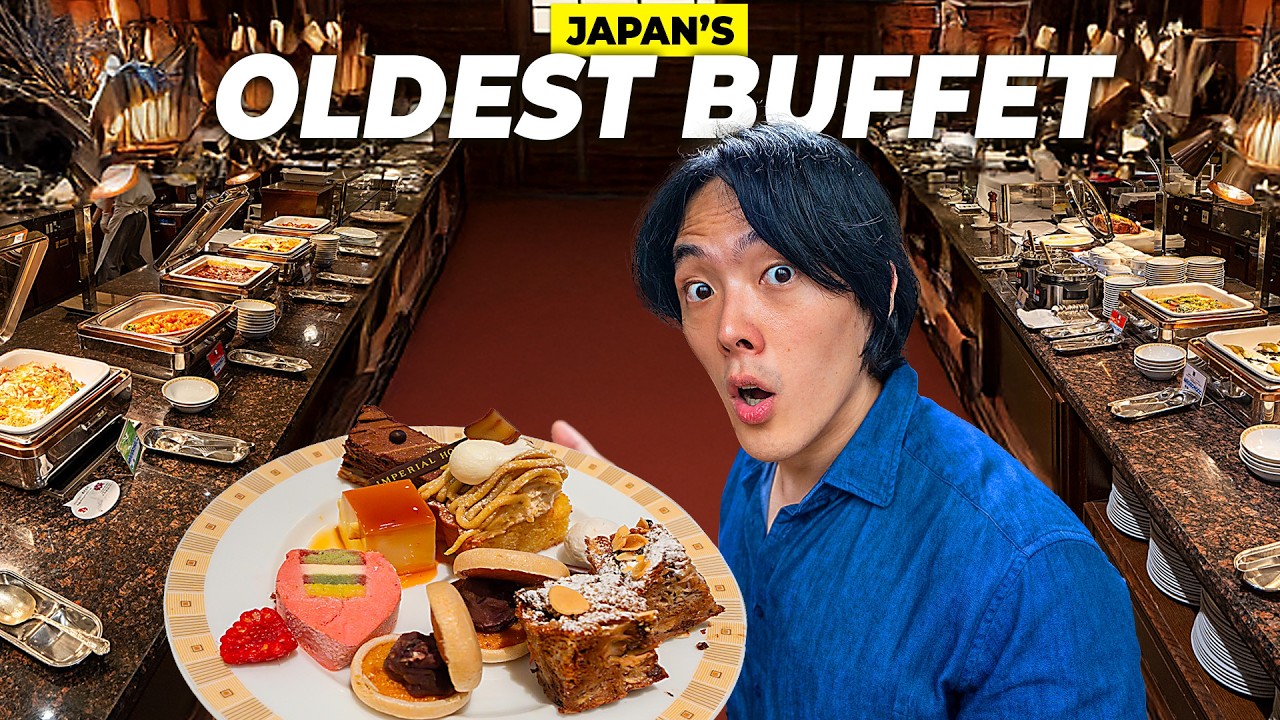 I Went to Japan's First Buffet That Opened in 1958